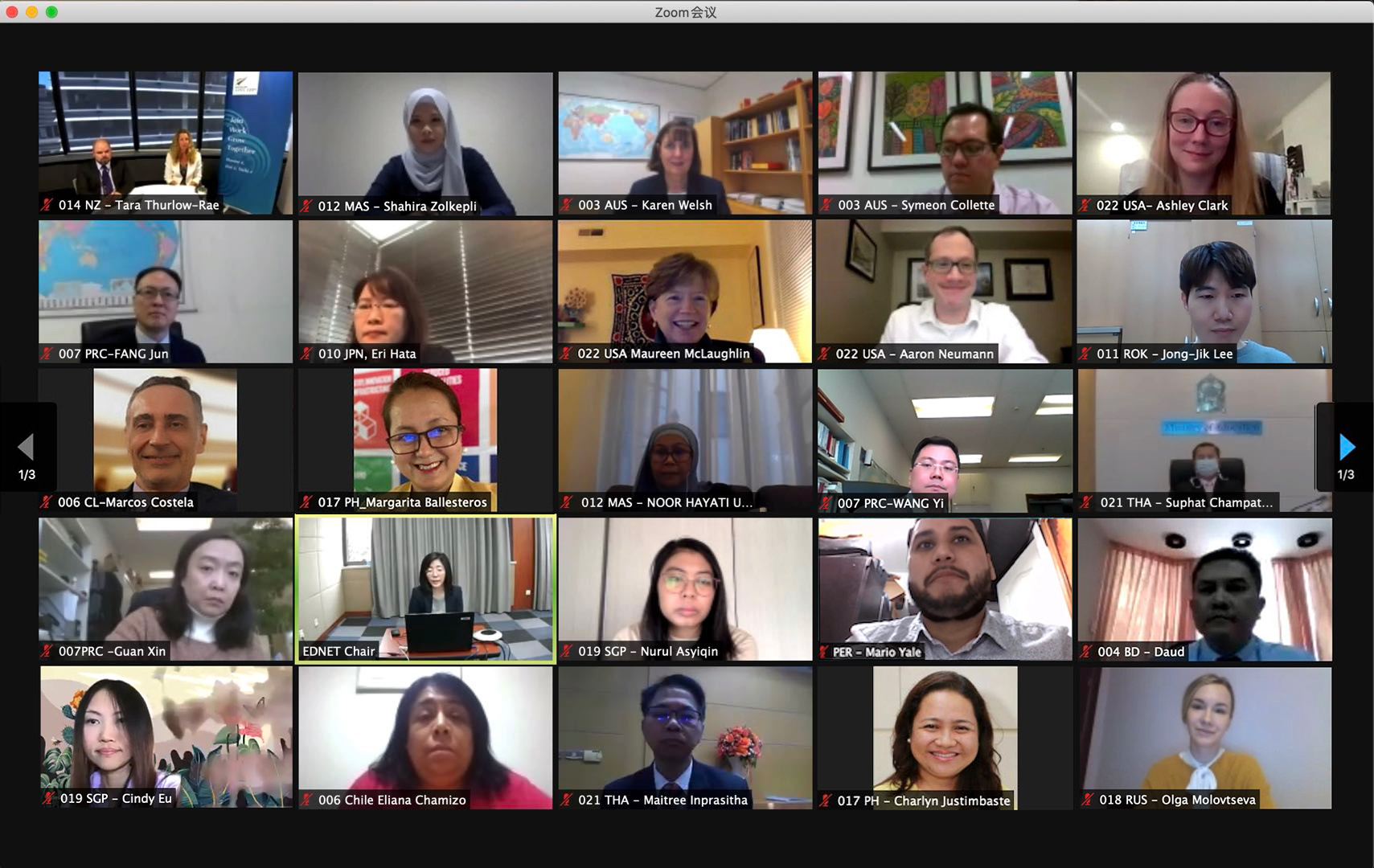 New Zealand Hosts the First-ever EDNET Virtual Meeting