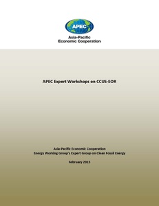 1640-APEC CCUS-EOR Expert Workshop Final Report - Draft 2015-3-13_Cover