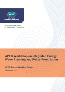 Cover_219_EWG_APEC Workshop on Integrated Energy Water Planning and Policy Formulation