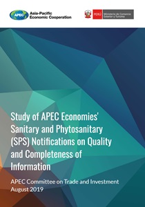 Cover_219_CTI_Study of APEC Economies' Sanitary and Phytosanitary (SPS) Notifications