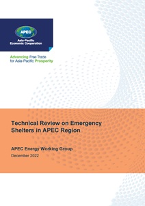 Cover_222_EWG_Technical Review on Emergency Shelters in APEC Region