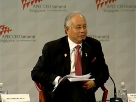 Malaysian Prime Minister: Two caveats to recovery