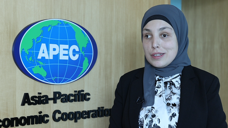 Sara Minkara at APEC Secretariat_still